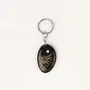 Leather goods - Fish key ring in plain black horn - L INDOCHINEUR X RIVÊT