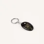 Leather goods - Fish key ring in plain black horn - L INDOCHINEUR X RIVÊT