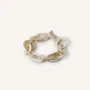 Bracelets - Bracelet maille en corne blonde - L INDOCHINEUR X RIVÊT