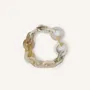 Bracelets - Bracelet maille en corne blonde - L INDOCHINEUR X RIVÊT