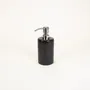Coffrets et boîtes - Pot savon liquide ronde en marbre noir - L INDOCHINEUR X RIVÊT