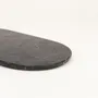 Kitchen utensils - Oval cutting board in black marble - L INDOCHINEUR X RIVÊT