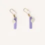 Jewelry - Hoop earrings in lacquered horn - Small hoops - Multicolour - L INDOCHINEUR X RIVÊT