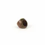 Jewelry - Pastille ring in wood and bone, size M - Natural - size L - L INDOCHINEUR X RIVÊT
