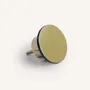 Artistic hardware - Straight-edge wall hook, sand and midnight blue lacquer, size M - L INDOCHINEUR X RIVÊT