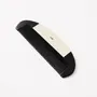 Accessoires cheveux - Grand peigne de précision en corne noire marbrée, laque ivoire trait - L INDOCHINEUR X RIVÊT