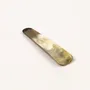 Decorative objects - Small shoehorn in blond horn and black lacquer - L INDOCHINEUR X RIVÊT
