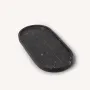 Kitchen utensils - Oval tray in black marble XL - L INDOCHINEUR X RIVÊT