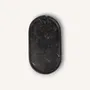 Kitchen utensils - Oval tray in black marble M - L INDOCHINEUR X RIVÊT