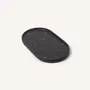 Kitchen utensils - Oval tray in black marble M - L INDOCHINEUR X RIVÊT