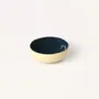 Bowls - Coconut bowl in midnight blue and sand lacquer - L INDOCHINEUR X RIVÊT