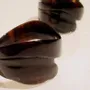 Bracelets - Large snake bracelet in black horn - L INDOCHINEUR X RIVÊT