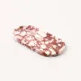Ustensiles de cuisine - Plateau oval en marbre rouge et blanc XL - L INDOCHINEUR X RIVÊT