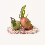 Ustensiles de cuisine - Plateau oval en marbre rouge et blanc XL - L INDOCHINEUR X RIVÊT