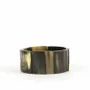 Bracelets - 7-piece articulated bracelet in matte black horn - Marbled black horn - L INDOCHINEUR X RIVÊT