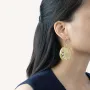 Jewelry - Calais lace earrings in African white horn - Marbled black horn - L INDOCHINEUR X RIVÊT
