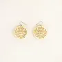 Jewelry - Calais lace earrings in African white horn - Marbled blond horn - L INDOCHINEUR X RIVÊT