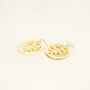 Jewelry - Calais lace earrings in African white horn - Marbled blond horn - L INDOCHINEUR X RIVÊT