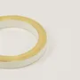 Bracelets - Brass bracelet with ivory lacquer, size S - size M - L INDOCHINEUR X RIVÊT