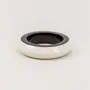Bracelets - Saturn bracelet, ivory lacquer outside, black inside, size L - size S - L INDOCHINEUR X RIVÊT