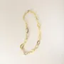 Jewelry - Pebble long necklace, oval rings with ivory lacquers - L INDOCHINEUR X RIVÊT