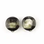 Jewelry - Disc clip-on earrings in blond horn - Clips - Buffalo black horn - L INDOCHINEUR X RIVÊT
