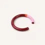 Bracelets - Fine cuff, lacquered wood, terracotta red, pink, - Multicolour - L INDOCHINEUR X RIVÊT
