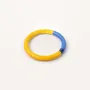 Bracelets - Bracelet rond bois laqué bleu clair, bleu foncé et - Multicolore - L INDOCHINEUR X RIVÊT