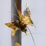 Decorative objects - BUTTERFLY VEILLEUR candle holder oxidized bronze - FRÉDÉRIQUE TILLY