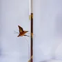 Decorative objects - BUTTERFLY VEILLEUR candle holder oxidized bronze - FRÉDÉRIQUE TILLY