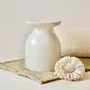 Night tables - CALLA - Ceramic side table – Calcaire - MASAME