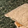 Cushions - TARIFA - 100% cotton cushion Chanvre – Square 50×50 - MASAME