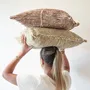 Cushions - TARIFA - 100% cotton cushion Chanvre – Square 50×50 - MASAME
