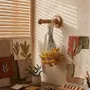 Hanging lights - SOLLIÈS - Solid wood portable lamp wall hook – Light oak - MASAME
