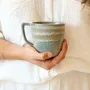 Tasses et mugs - GAUDINA - Grand Mug en Grès – Iode - MASAME