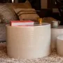Coffee tables - ENDOUME - Round ceramic coffee table – S - Ø47 H25 cm – Calcaire - MASAME