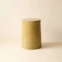 Night tables - ROUCAS - Ceramic side table – S - Ø31 H40 cm – Safran - MASAME