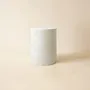Night tables - ROUCAS - Ceramic side table – S - Ø31 H40 cm – Calcaire - MASAME