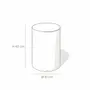 Night tables - ROUCAS - Ceramic side table – S - Ø31 H40 cm – Calcaire - MASAME