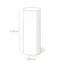 Tables de nuit - ROUCAS - Table d'Appoint Céramique – XL - Ø32 H90 cm – Safran - MASAME