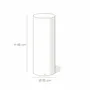 Tables de nuit - ROUCAS - Table d'Appoint Céramique – L - Ø33 H68 cm – Lin - MASAME