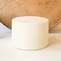 Coffee tables - ENDOUME - Round ceramic coffee table – L - Ø55 H35 cm – Calcaire - MASAME