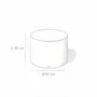 Tables basses - ENDOUME - Table Basse Ronde Céramique – XS - Ø35 H30 cm – Lin - MASAME