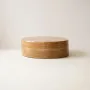Tables basses - ENDOUME - Table Basse Ronde Céramique – M - Ø60 H18 cm – Ambre - MASAME