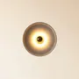 Wall lamps - Gigaro L - Raw ceramic wall light Ø30 cm – Chaux Blanche - MASAME