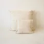 Coussins - GAOU - Coussin Coton Recyclé Blanc – Carré 50×50 - MASAME