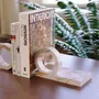 Design objects - Ring Mini - Set of 2 Calacatta Macchia Vecchia  Marble Bookends - PISTORE MARMI