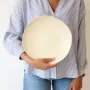 Assiettes au quotidien - GAUDINA - Grande Assiette Ronde en Grès – Dune - MASAME