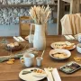 Assiettes au quotidien - GAUDINA - Grande Assiette Ronde en Grès – Dune - MASAME