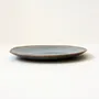 Everyday plates - GAUDINA - Large round stoneware plate – Iode - MASAME